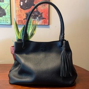 Tory Burch black tote bag